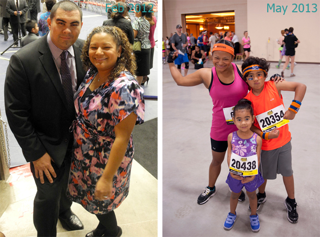  And because I'm just putting it all out there today, here's a comparison of where I was and where I am now.&nbsp; Yikes!   