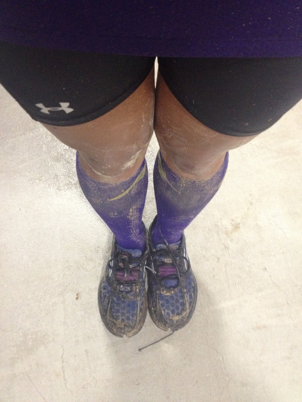  Yup, I ended up a little muddy and a few battle scars! But, that's part of the fun!&nbsp; 