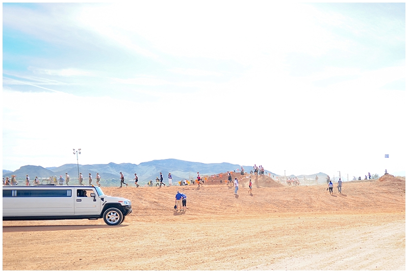    Only in Vegas do you see a limo at WTM!&nbsp;   