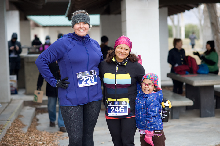  Here I am with Emily, from  Our Knight Life  blog and my little Elysse! 