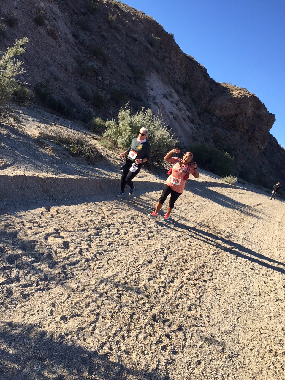  Thanks  Emily  for the photo! &nbsp;I sure was happy to be running down this trail! &nbsp; 