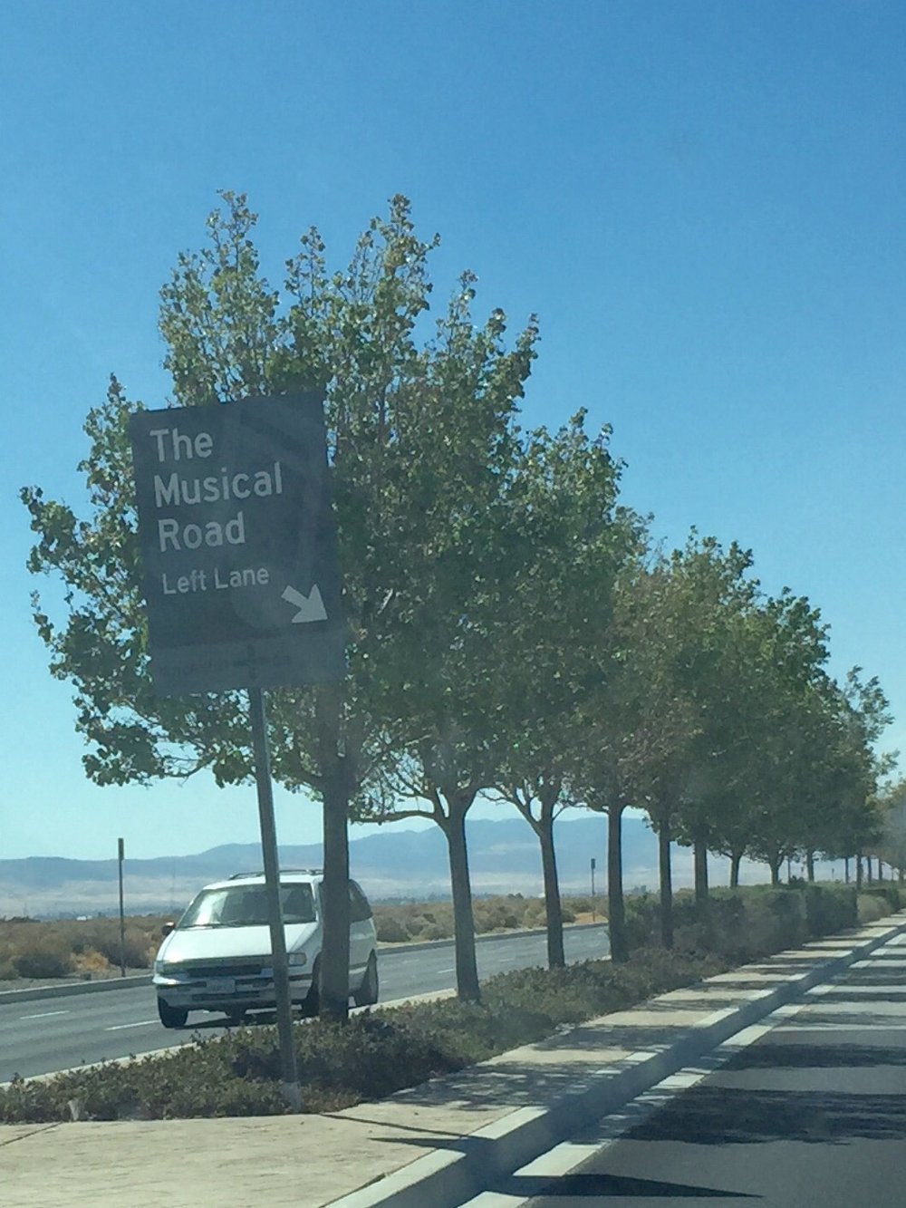  Click the photo to see and hear our drive over the Musical Road!&nbsp; 