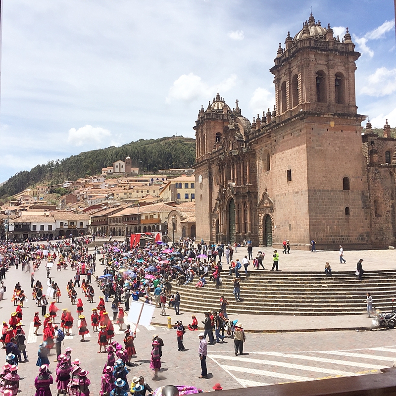  Not a bad view from Starbucks, huh? 