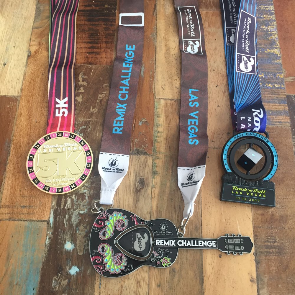  Love my race bling!!!&nbsp; 